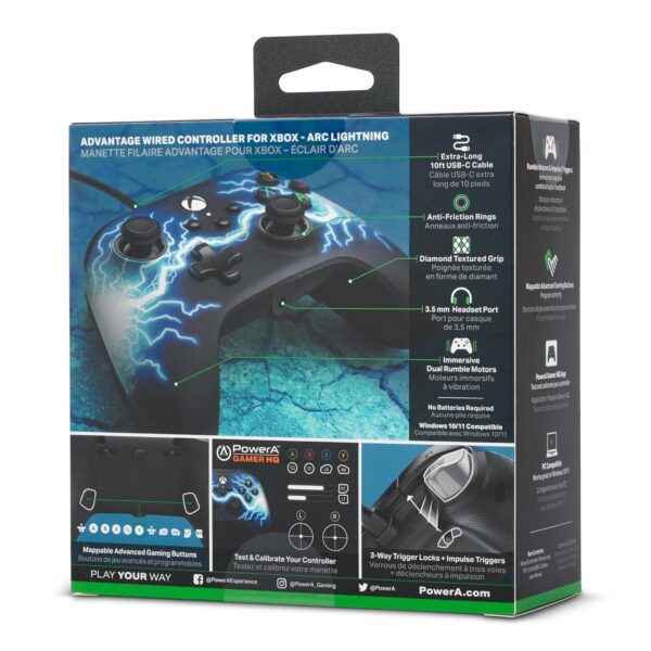 PowerA Advantage Wired Gaming Controller for Xbox Series X/S