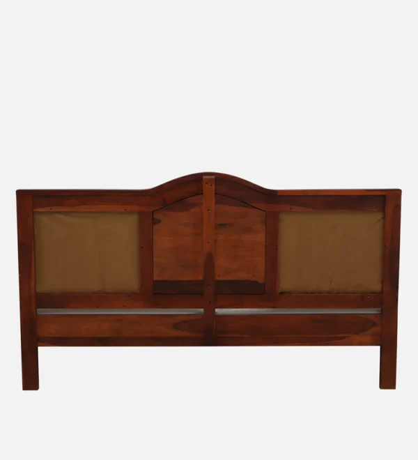 Durbar Sheesham Wood King Size Bed In Honey Oak Finish