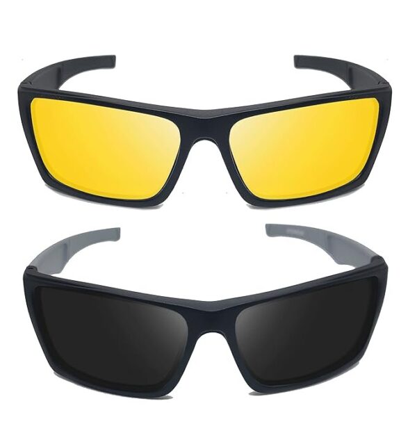 Combo of Night Driving HD Vision Glasses